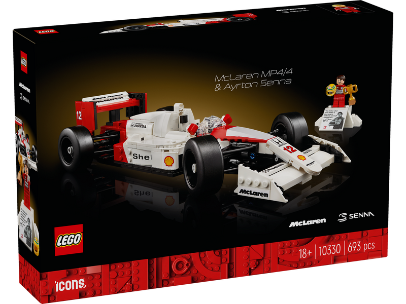 LEGO Icons 10330 McLaren MP4/4 & Ayrton Senna-1
