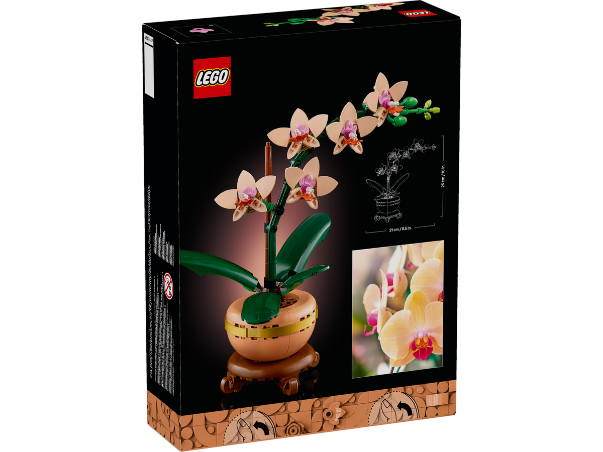 LEGO Icons 10343 Mini Orchid-3