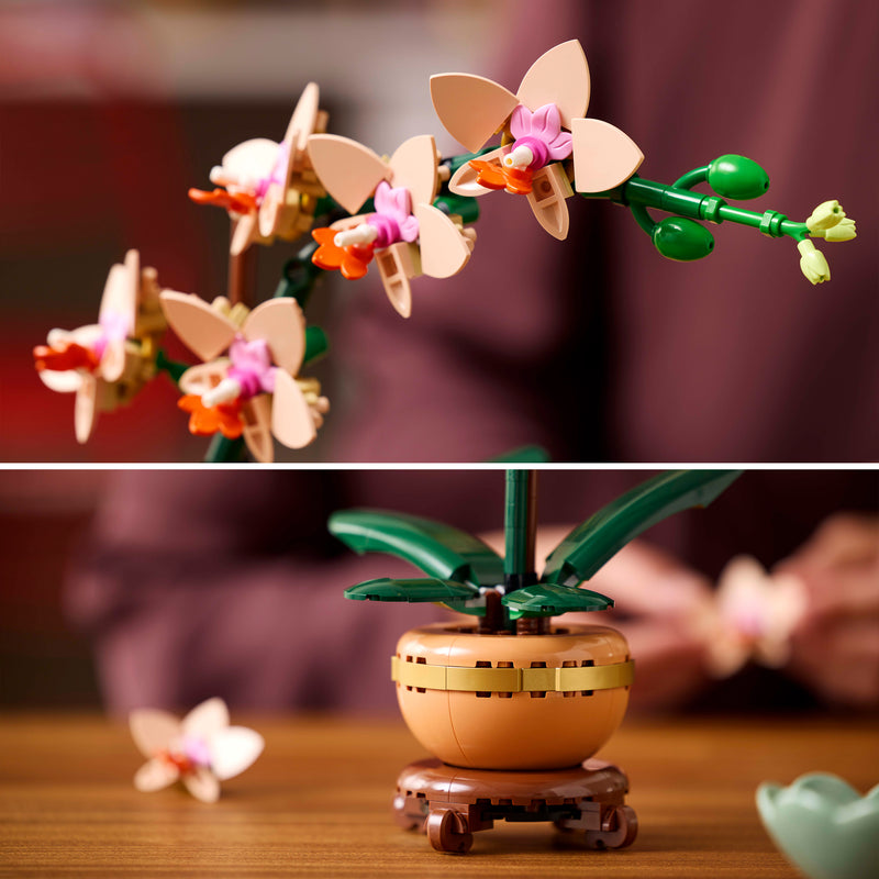 LEGO Icons 10343 Mini Orchid-5
