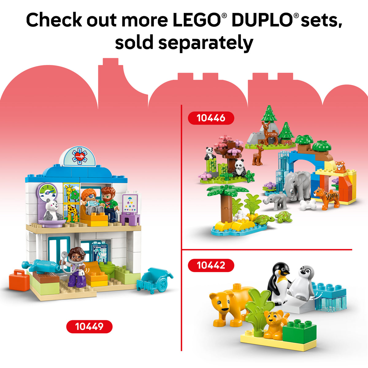LEGO Duplo 10445 F1 Team Race Cars & Drivers-4