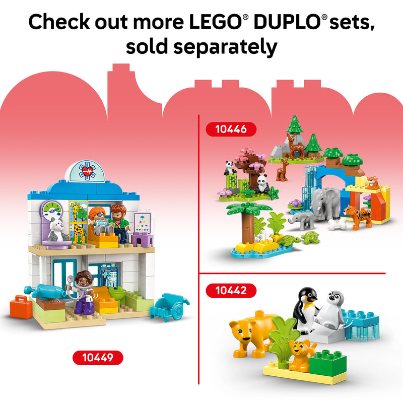 LEGO Duplo 10445 F1 Team Race Cars & Drivers-4