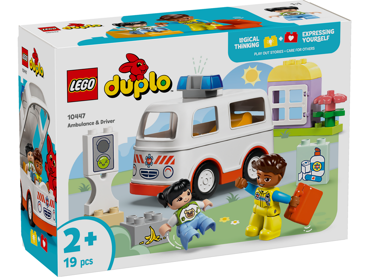 LEGO Duplo 10447 Ambulance & Driver-2