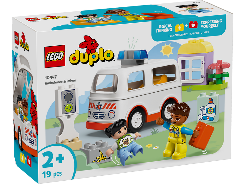 LEGO Duplo 10447 Ambulance & Driver-2