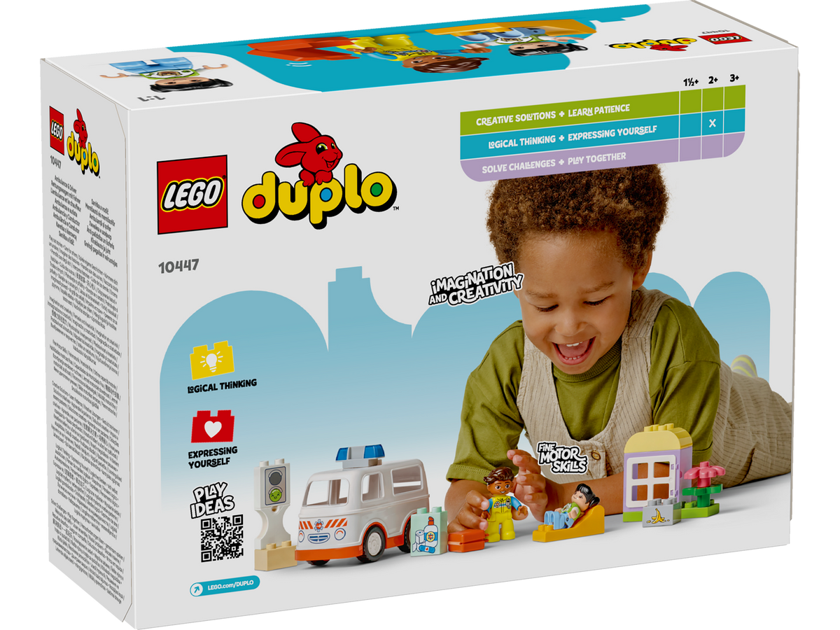 LEGO Duplo 10447 Ambulance & Driver-3