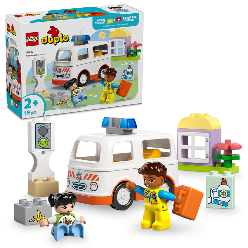 LEGO Duplo 10447 Ambulance & Driver-1