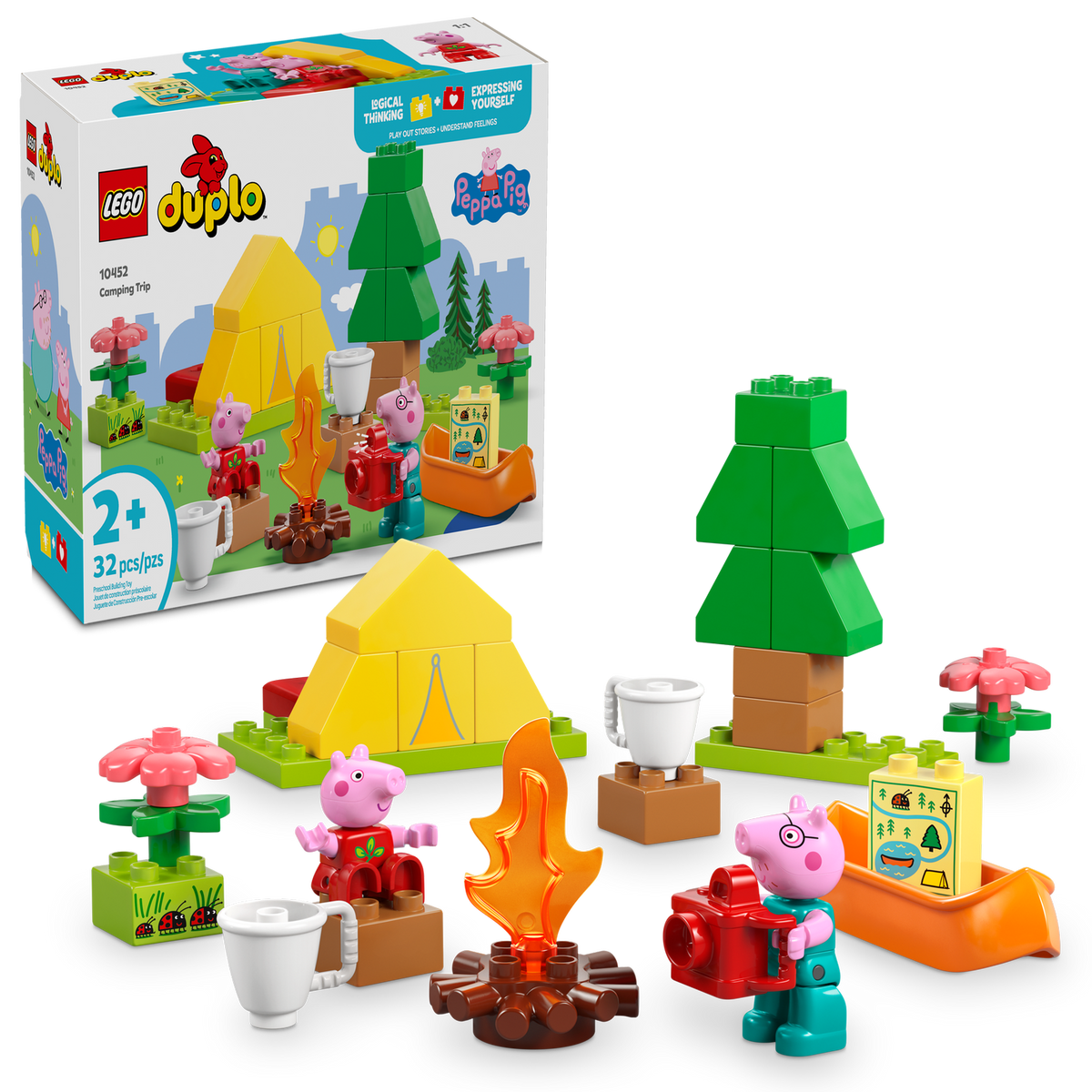 LEGO Duplo Peppa Pig 10452 Camping Trip-1