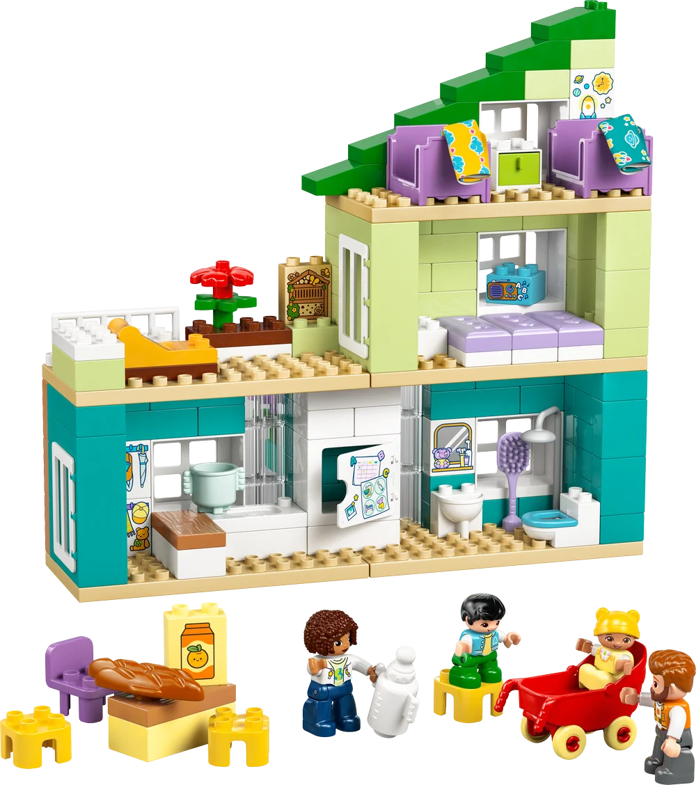 LEGO DUPLO 10470 3 in 1 Modern Family House with Figures-3