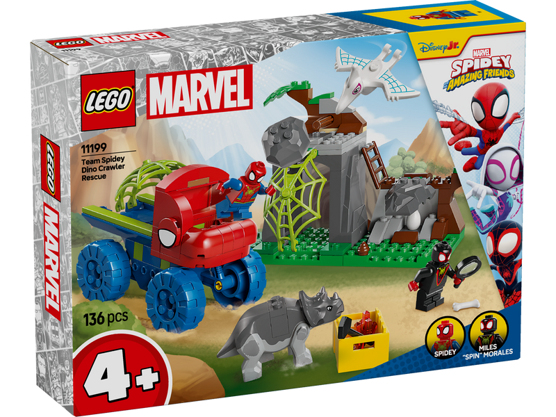 LEGO Marvel 11199 Team Spidey Dino Crawler Rescue-2
