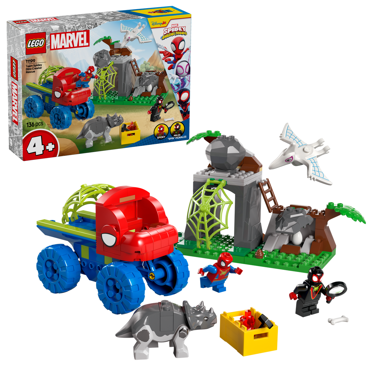 LEGO Marvel 11199 Team Spidey Dino Crawler Rescue-1