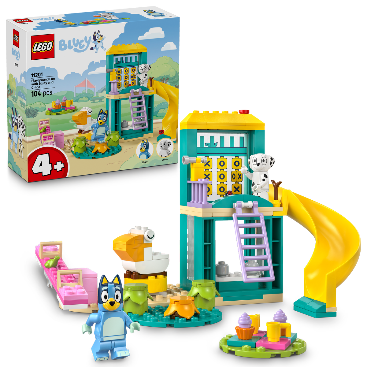 LEGO Bluey 11201 Playground Fun with Bluey and Chloe-1