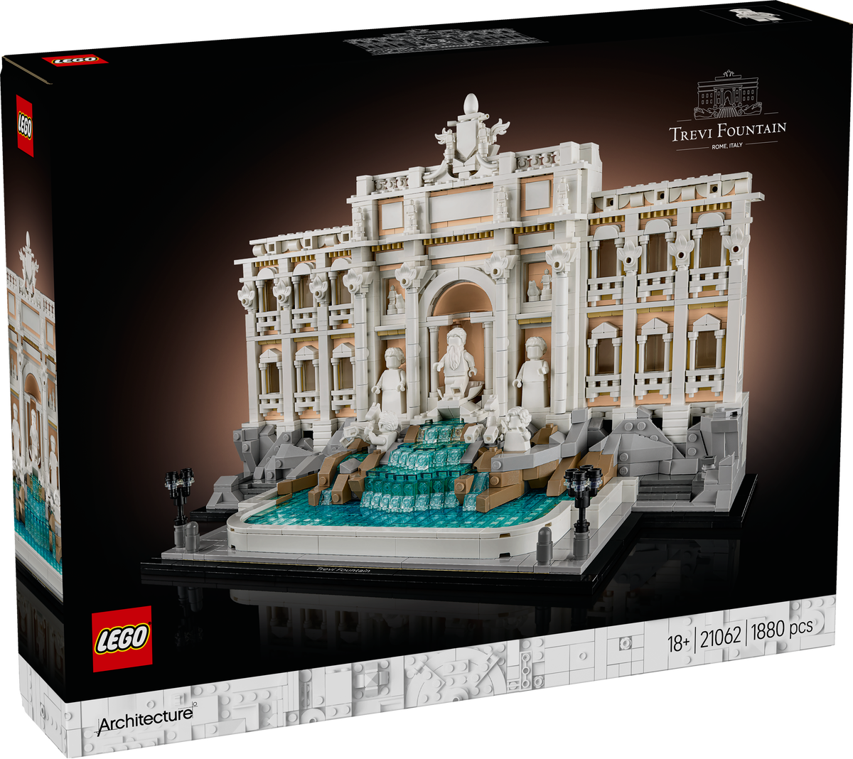 LEGO Architecture 21062 Trevi Fountain-2