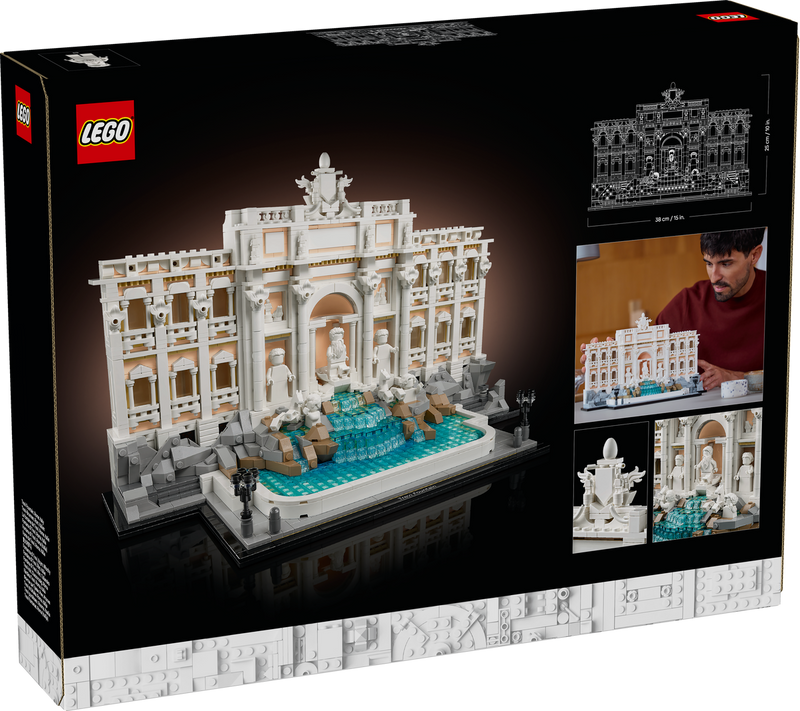 LEGO Architecture 21062 Trevi Fountain-3