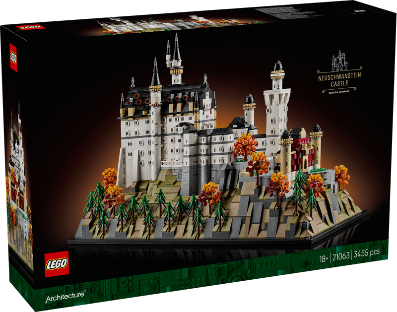 LEGO Architecture 21063 Neuschwanstein Castle-2