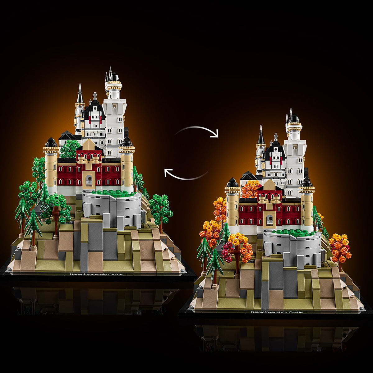 LEGO Architecture 21063 Neuschwanstein Castle-4