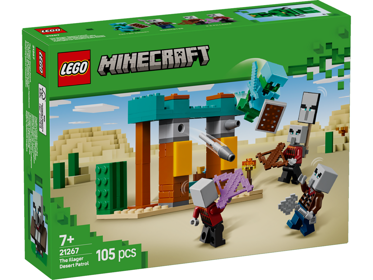 LEGO Minecraft 21267 The Illager Desert Patrol-2