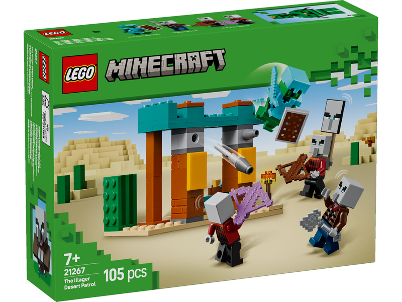 LEGO Minecraft 21267 The Illager Desert Patrol-2