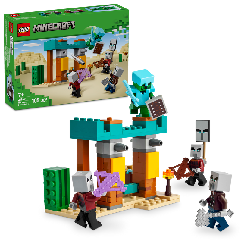 LEGO Minecraft 21267 The Illager Desert Patrol-1