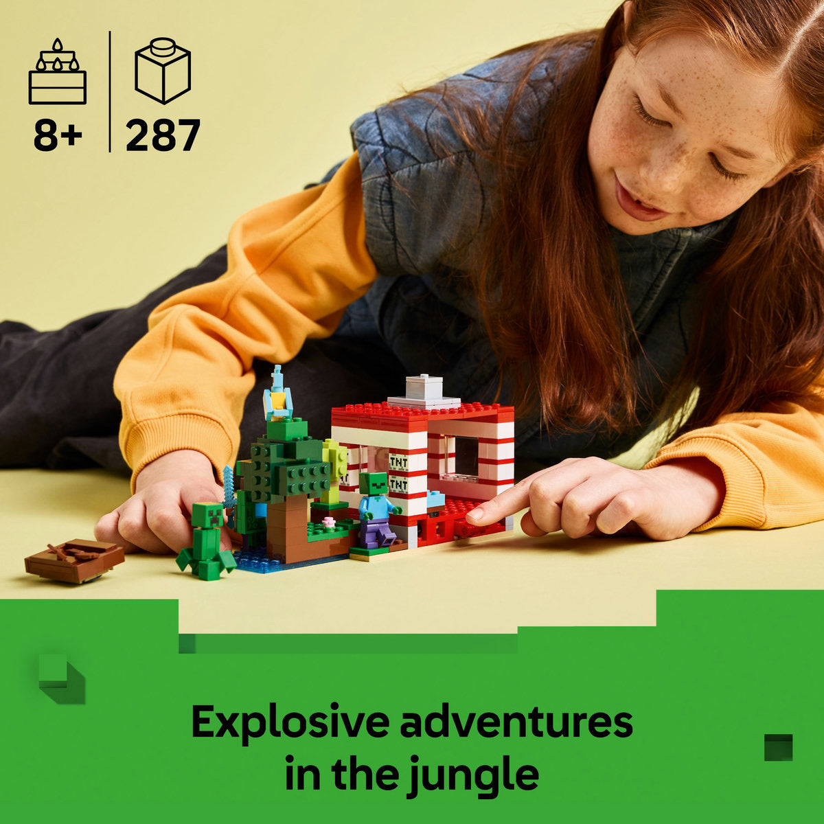 LEGO Minecraft 21275 The TNT Jungle House-6