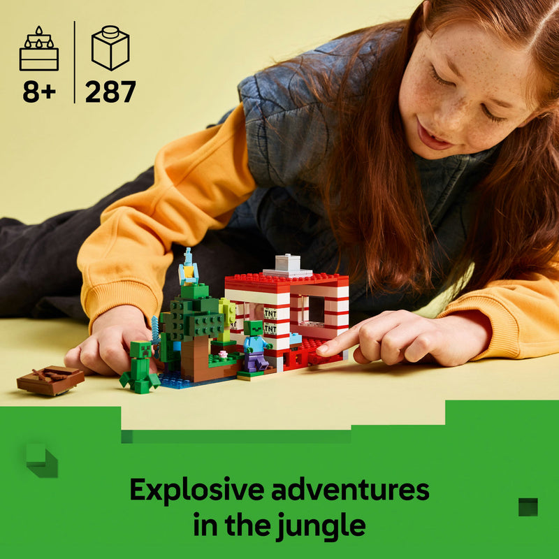 LEGO Minecraft 21275 The TNT Jungle House-6