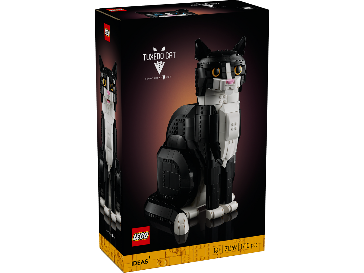 LEGO Ideas 21349 Tuxedo Cat-1