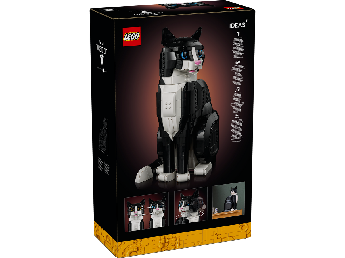 LEGO Ideas 21349 Tuxedo Cat-2