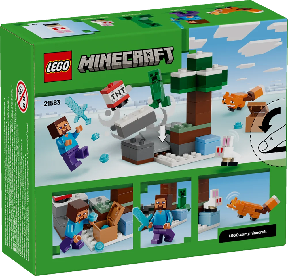 LEGO Minecraft 21583 Steve's Taiga Adventure-4