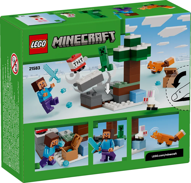 LEGO Minecraft 21583 Steve's Taiga Adventure-4