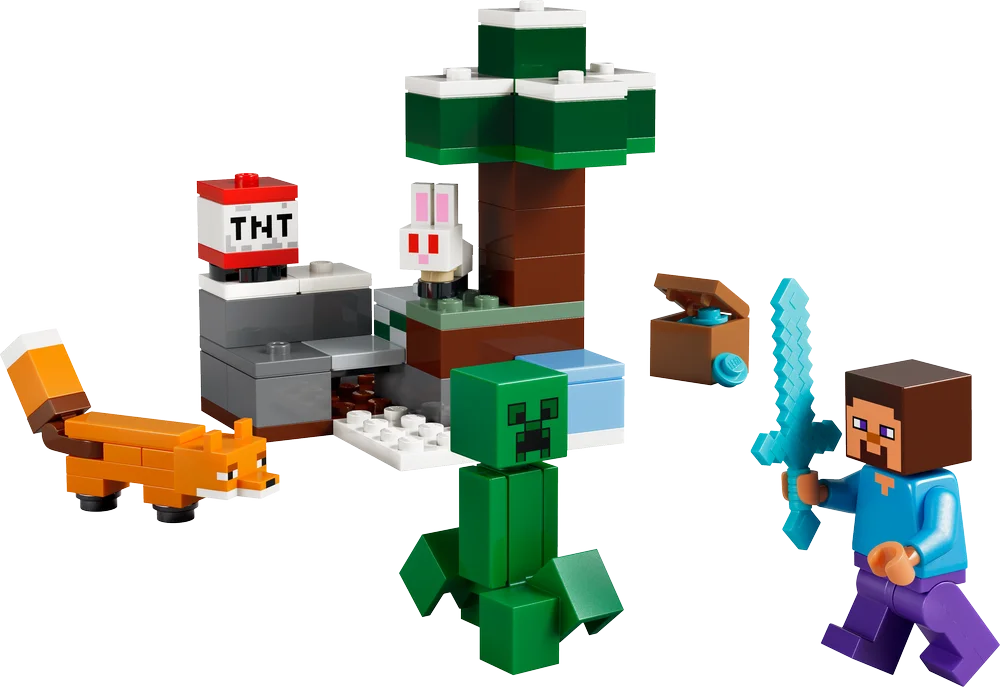 LEGO Minecraft 21583 Steve's Taiga Adventure-3