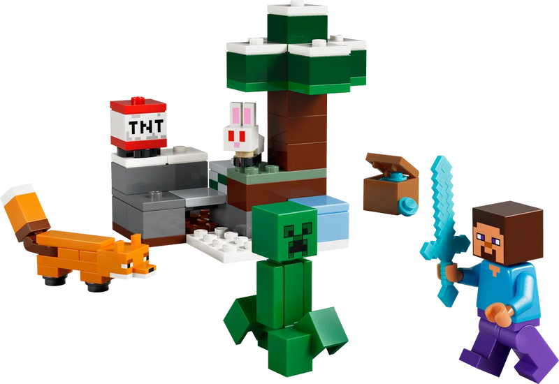 LEGO Minecraft 21583 Steve's Taiga Adventure-3