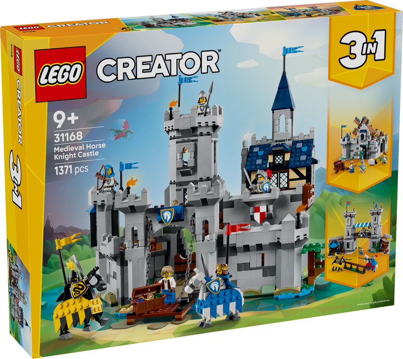 LEGO Creator 31168 Medieval Horse Knight Castle-2