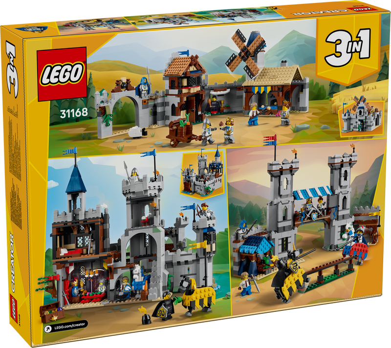 LEGO Creator 31168 Medieval Horse Knight Castle-3