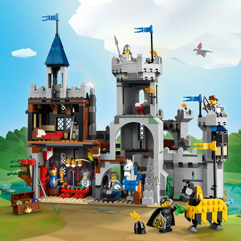 LEGO Creator 31168 Medieval Horse Knight Castle-4