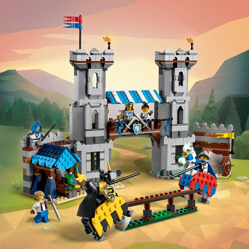 LEGO Creator 31168 Medieval Horse Knight Castle-5