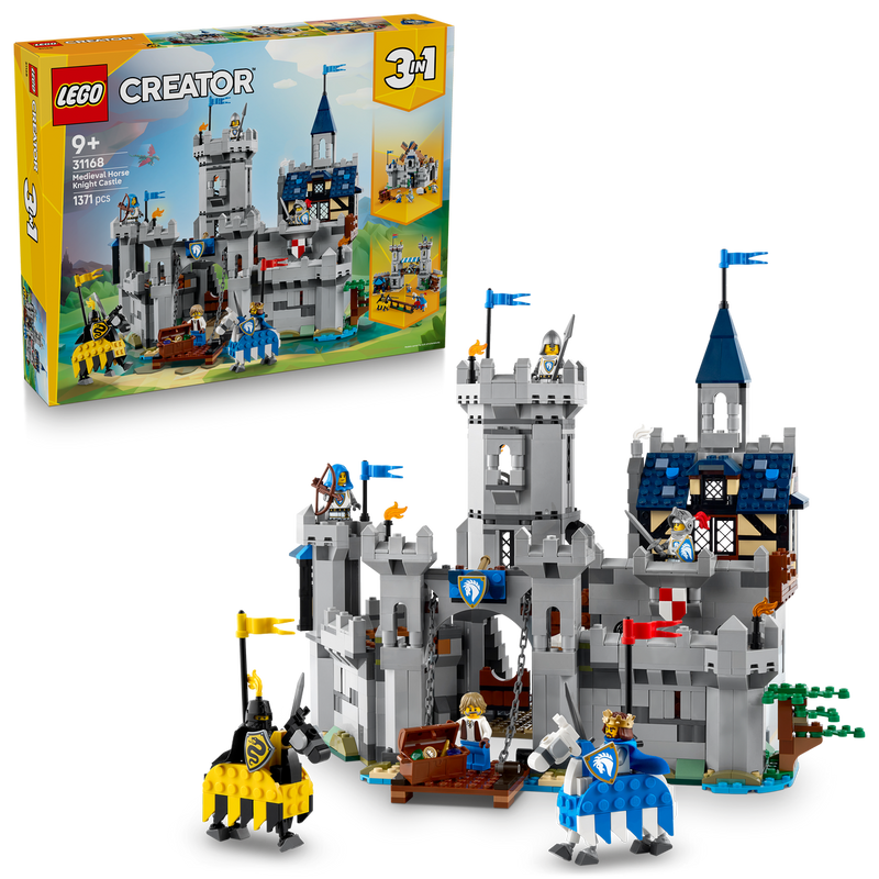 LEGO Creator 31168 Medieval Horse Knight Castle-1