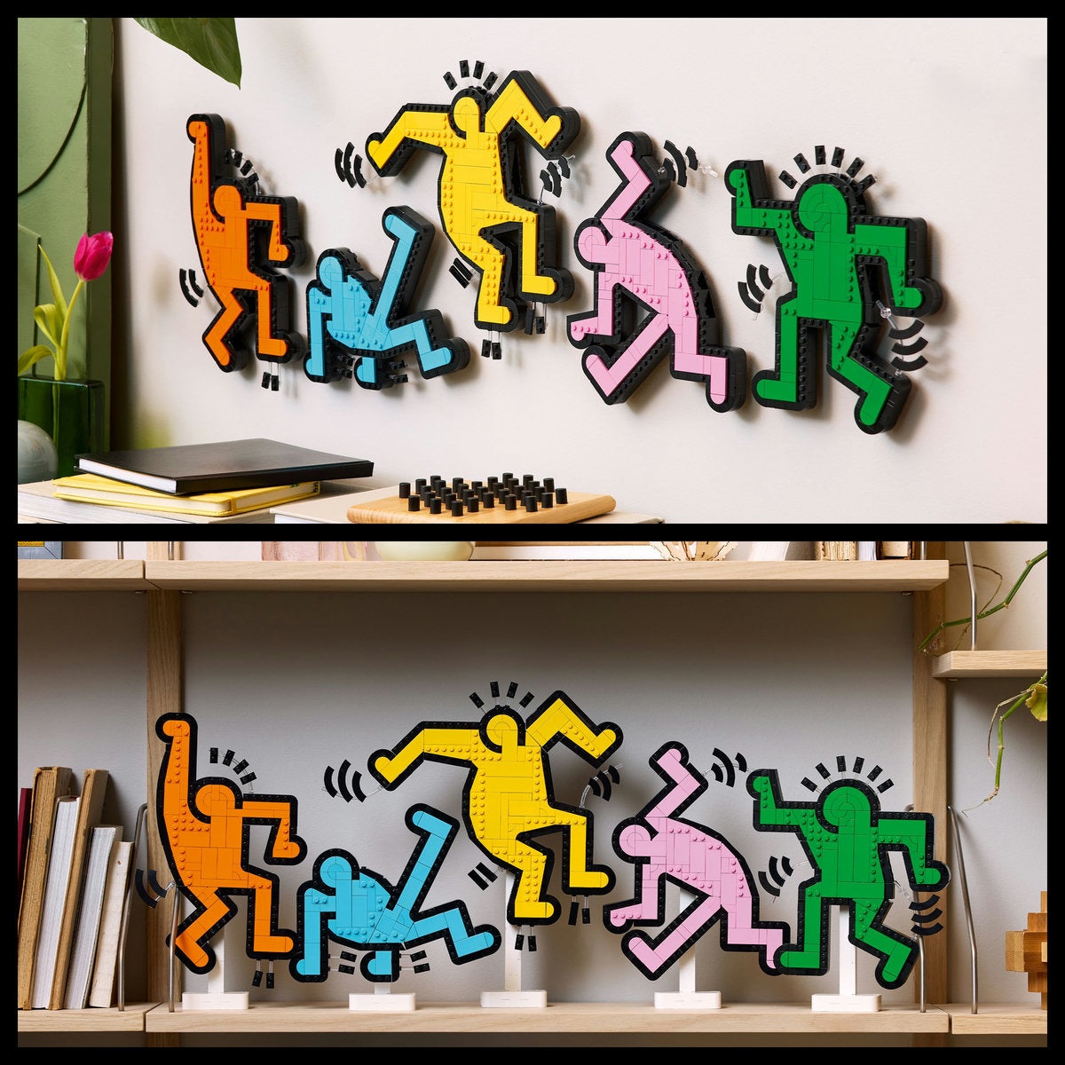 LEGO ART 31216 Keith Haring – Dancing Figures-4