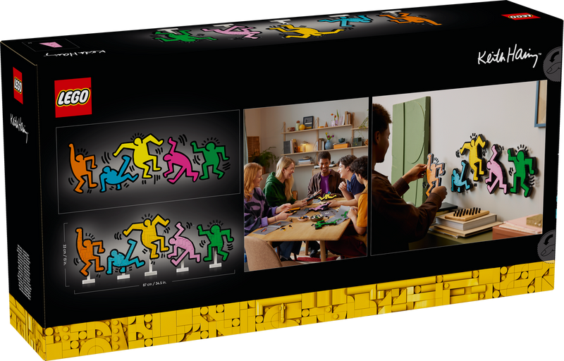 LEGO ART 31216 Keith Haring – Dancing Figures-3
