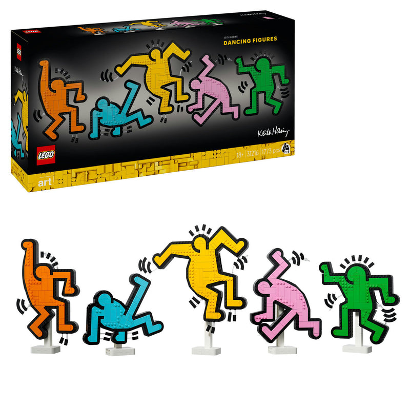 LEGO ART 31216 Keith Haring – Dancing Figures-1