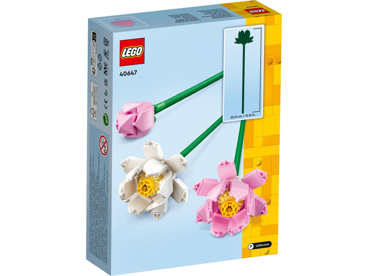 LEGO Iconic 40647 Lotus Flowers-2