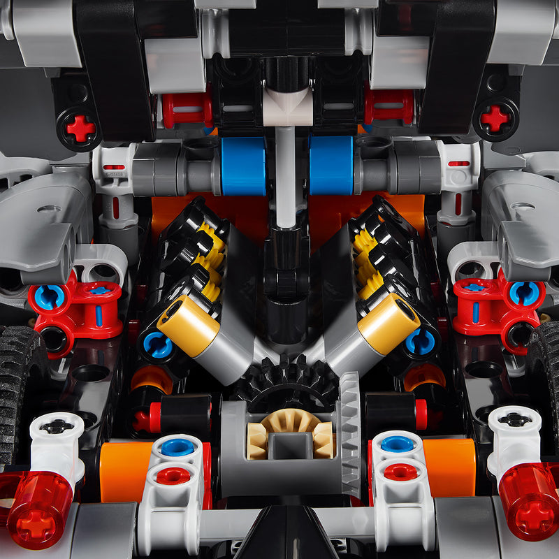 LEGO Technic 42173 Koenigsegg Jesko Absolut Gray Hypercar-7