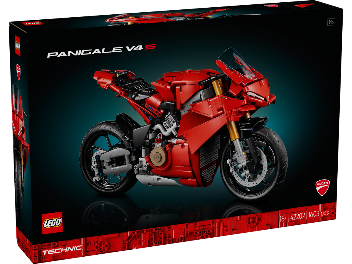 LEGO Technic 42202 Ducati Panigale V4 S Motorcycle-2