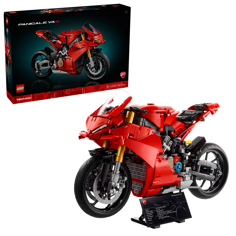 LEGO Technic 42202 Ducati Panigale V4 S Motorcycle-1