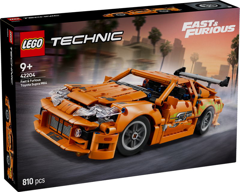 LEGO Technic 42204 Fast and Furious Toyota Supra MK4-2