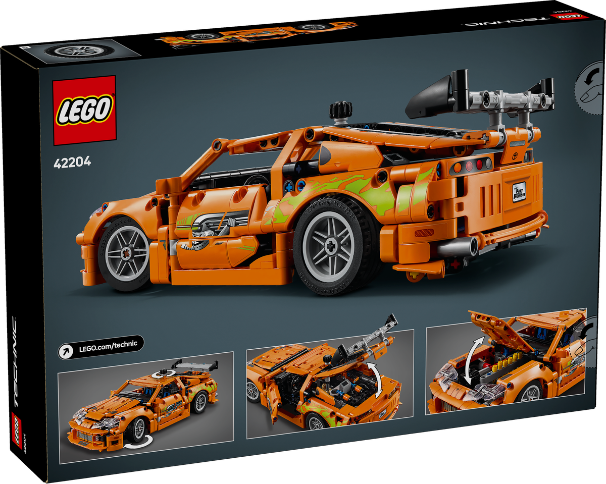 LEGO Technic 42204 Fast and Furious Toyota Supra MK4-3