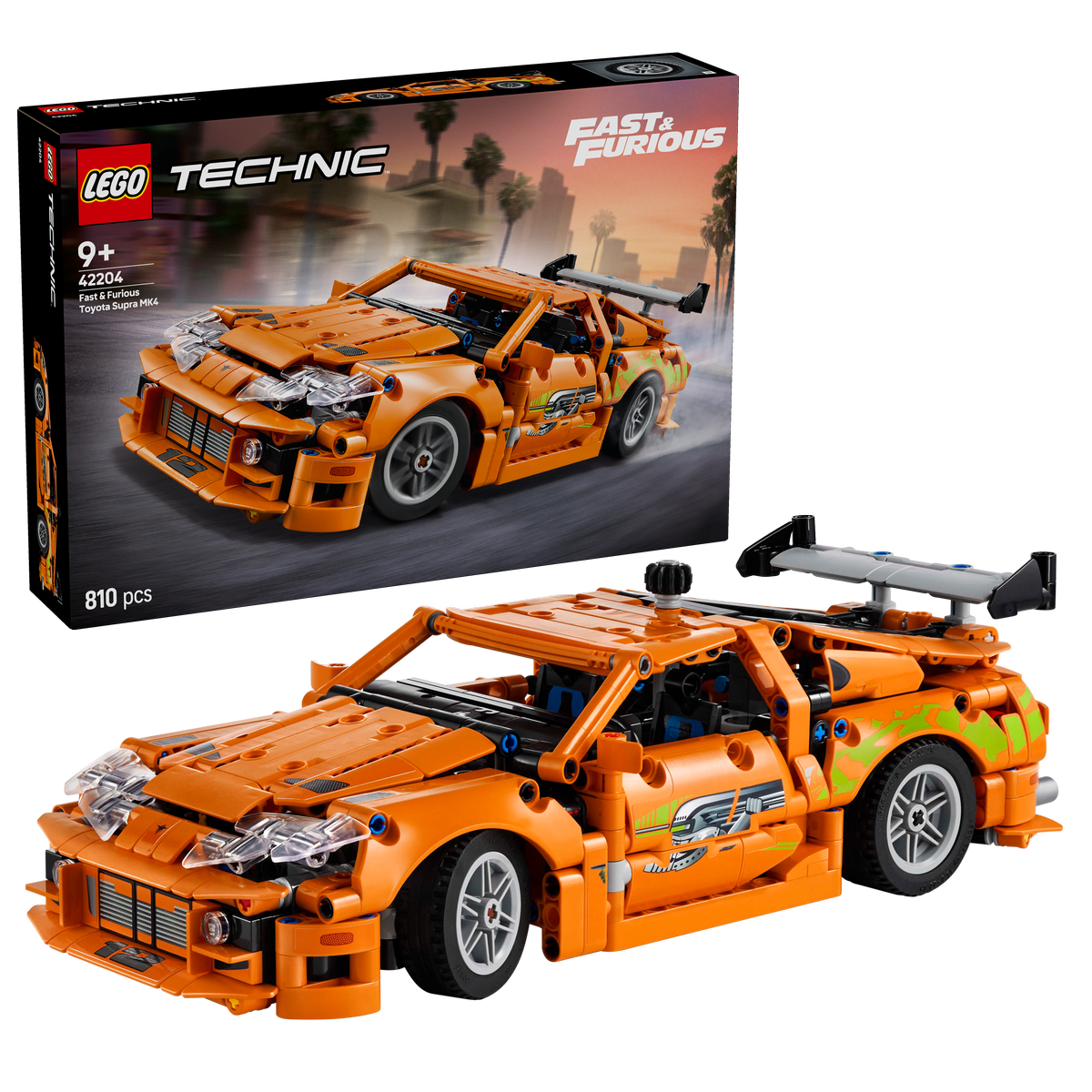 LEGO Technic 42204 Fast and Furious Toyota Supra MK4-1