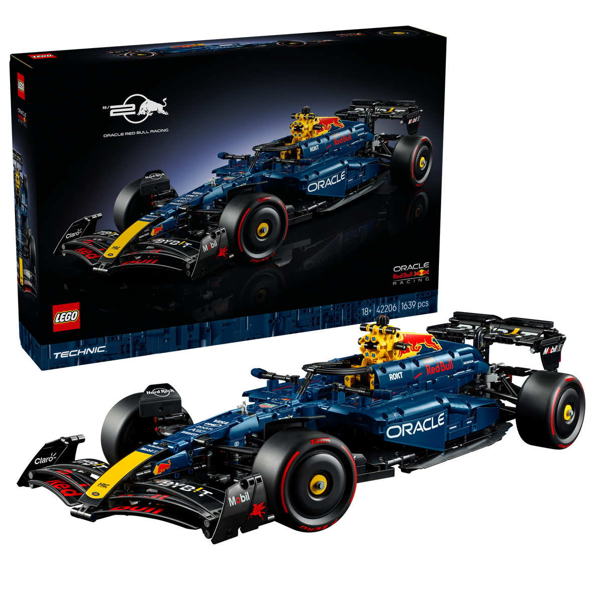 LEGO Technic 42206 Oracle Red Bull Racing RB20 F1 Car-1
