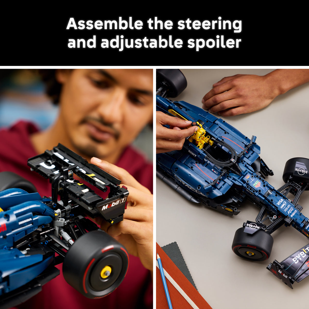 LEGO Technic 42206 Oracle Red Bull Racing RB20 F1 Car-4