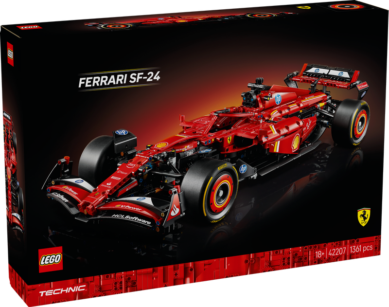 LEGO Technic 42207 Ferrari SF-24 F1 Car-2
