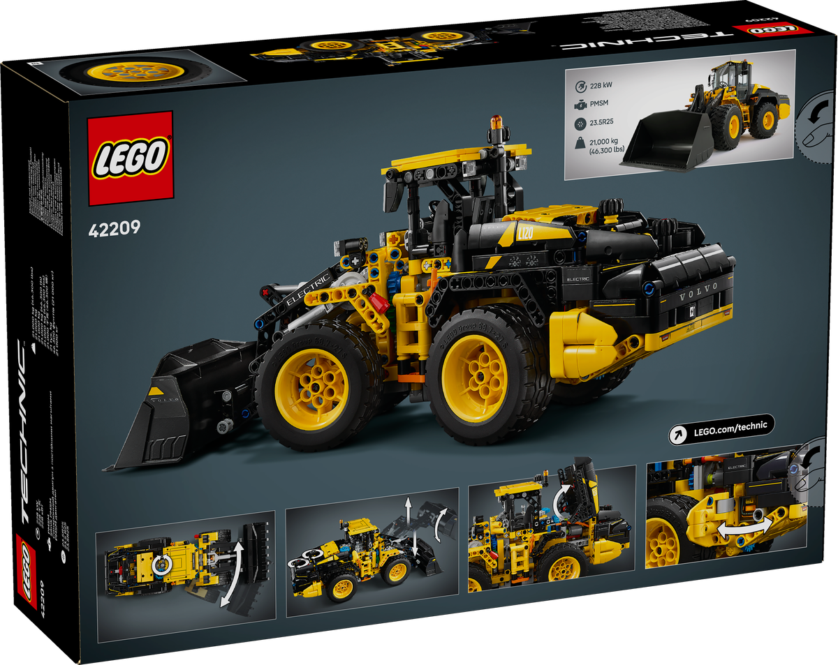 LEGO Technic 42209 Volvo L120 Electric Wheel Loader-3