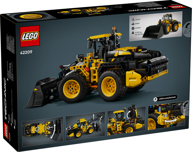 LEGO Technic 42209 Volvo L120 Electric Wheel Loader-3