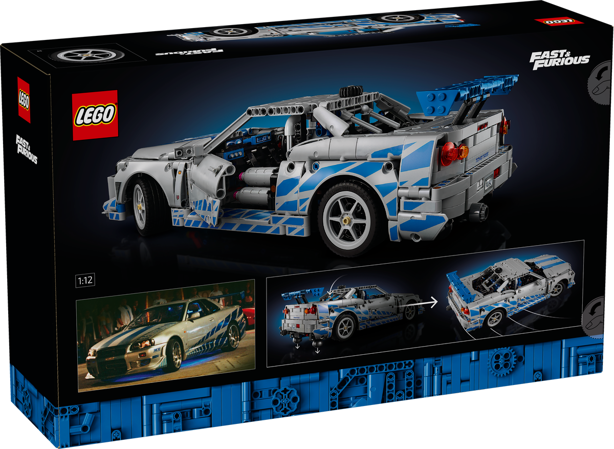 LEGO Technic 42210 2 Fast 2 Furious Nissan Skyline GT-R (R34) Car-3